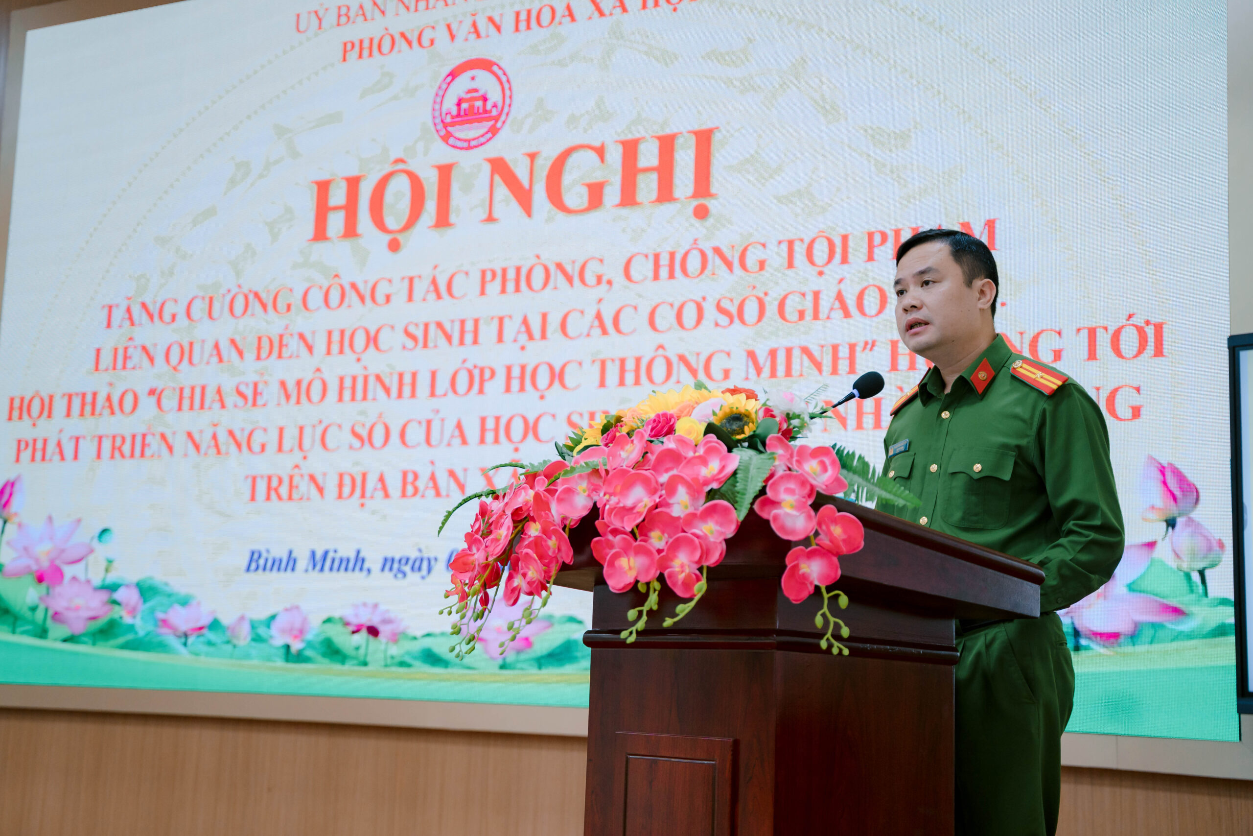 Keytech AI đồng hành cùng phòng PC09 Công An Thành Phố Hà Nội Đánh Dấu Bước Tiến An Toàn Học Đường Tại Xã Bình Minh”